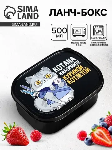 Ланч - бокс прямоугольный