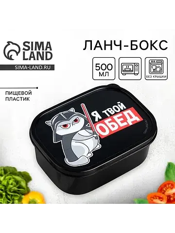 Ланч - бокс прямоугольный