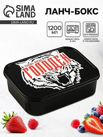 Ланч - бокс прямоугольный