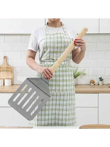 Лопата с прорезями для пиццы и коржей, 8