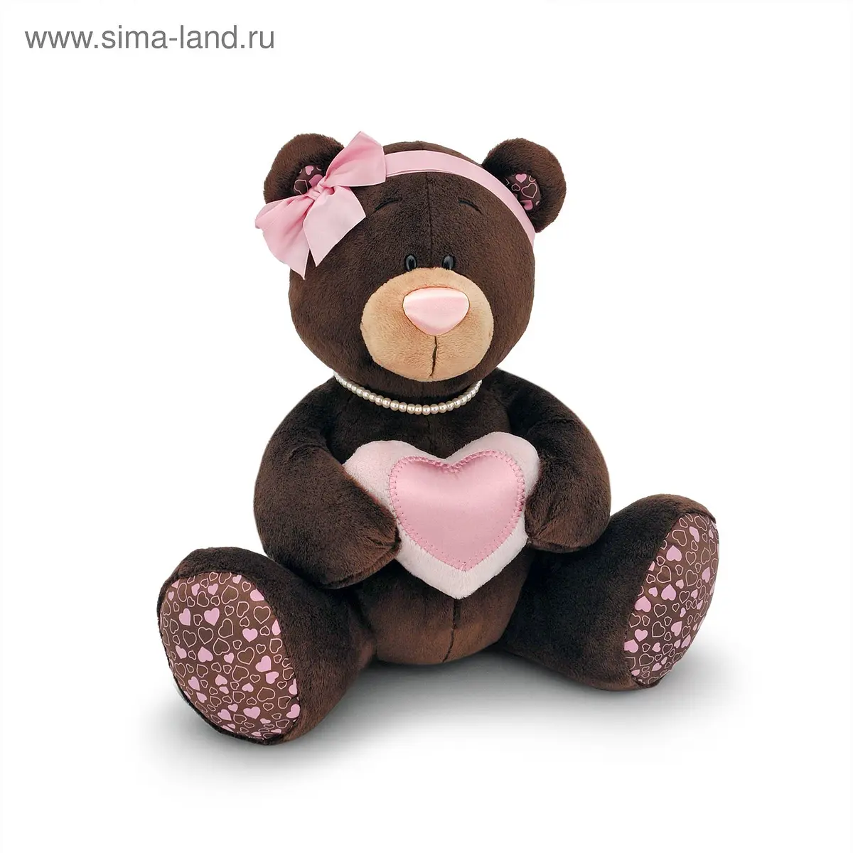 Мягкая игрушка Медведь Milk Orange Toys 70 см коричневый