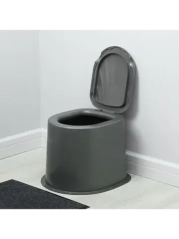 Туалет дачный, h=35 см, без дна, с отвер