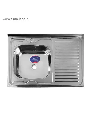 Мойка для кухни 527970, накладная, толщи