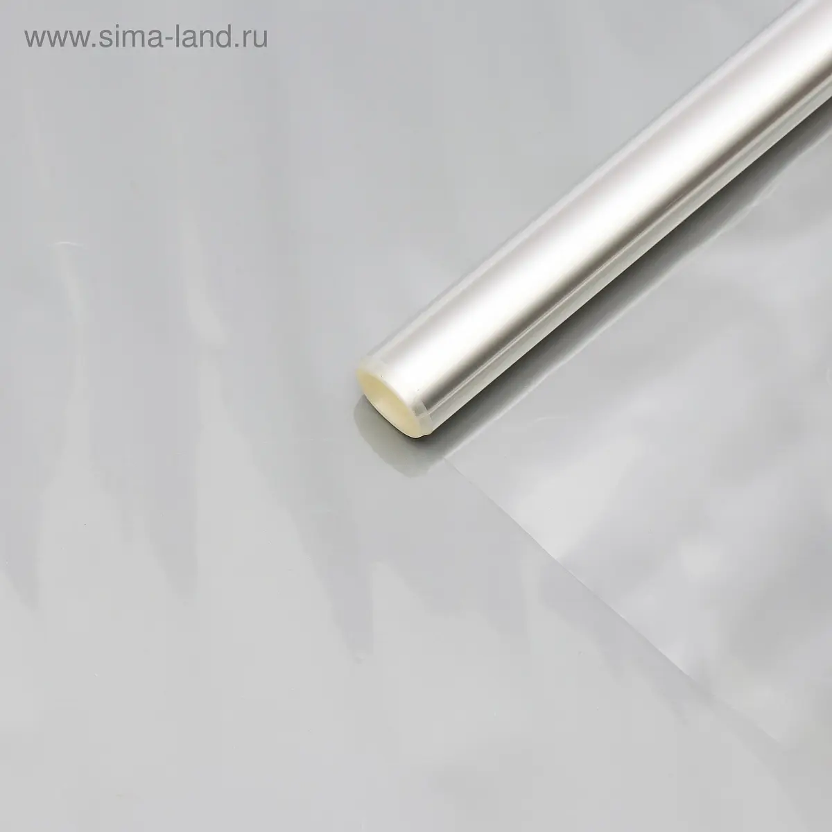Пленка для цветов и флористики прозрачная 0.9×6.2 м 40 мкм