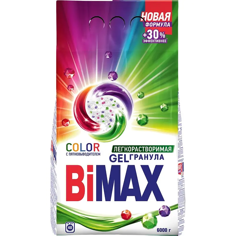 Стиральный порошок BiMax Color автомат для цветных тканей