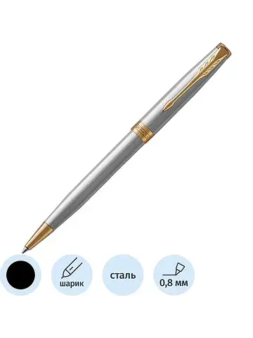 Ручка шариковая Parker Sonnet цвет черни