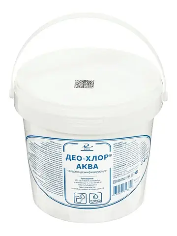 Дезинфицирующее средство део-хлор аква, 
