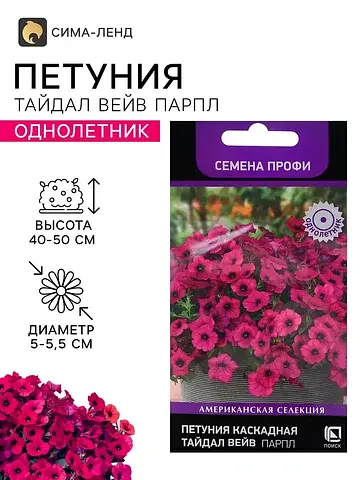 Семена цветов петуния каскадная