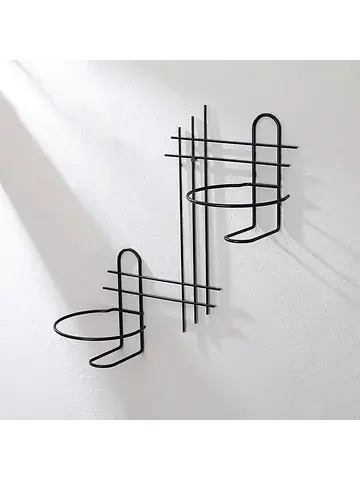 Подвес для кашпо, настенный, d=16 см, че
