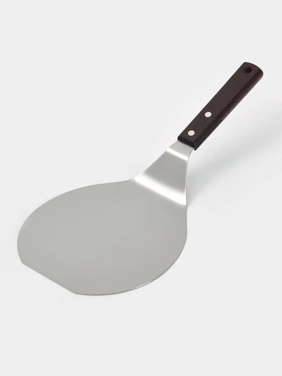 Лопатка для пиццы и коржей Доляна нержавеющая сталь 37×16.5 см