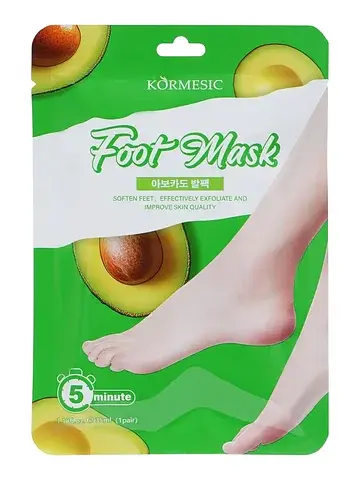 Маска для ног с экстрактом авокадо, 35 м