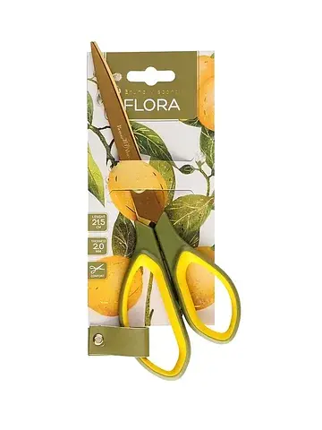 Ножницы 21,5см , flora.paradise.lemons, 