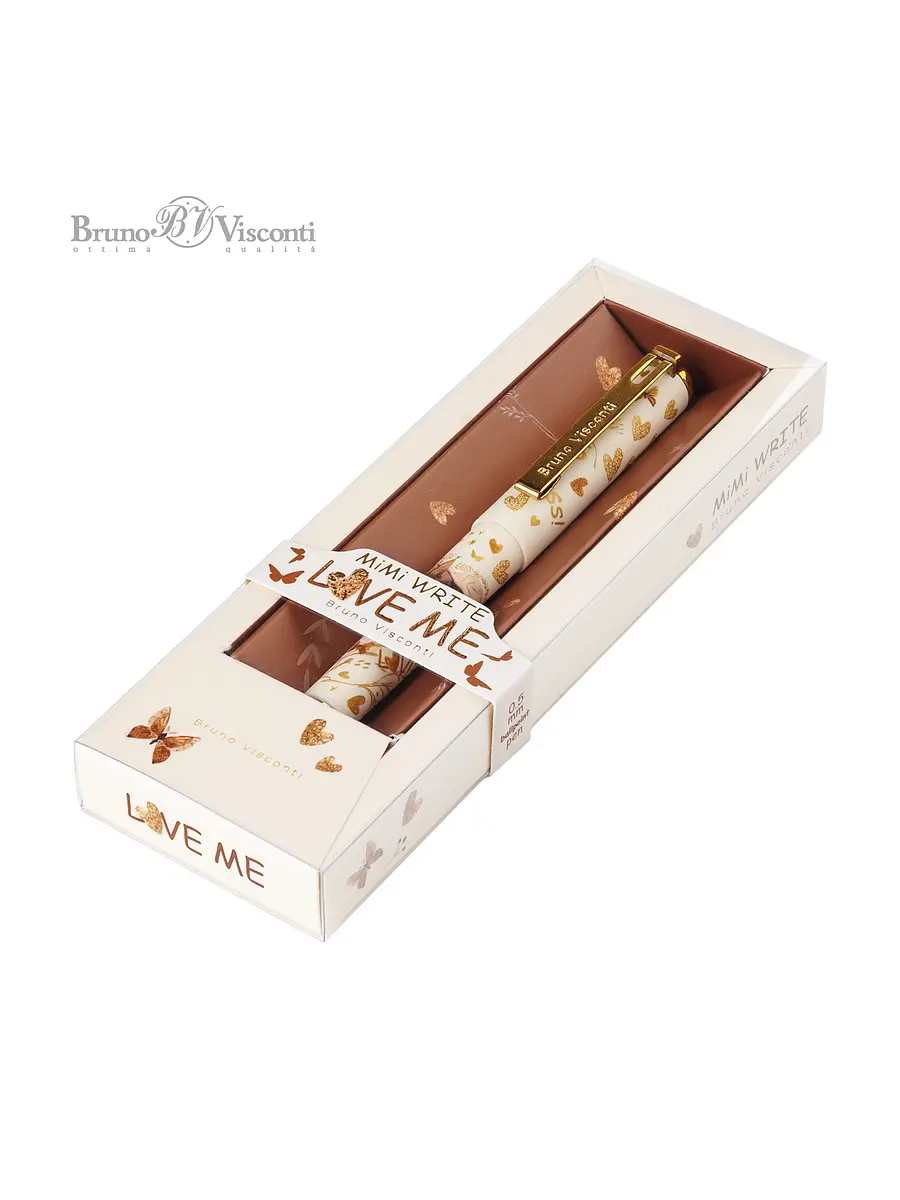 Ручка шариковая BrunoVisconti mimiwrite белая