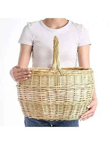 Корзина плетеная No brand