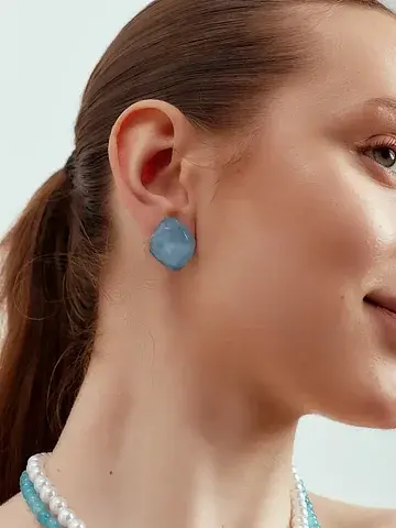 Серьги клипсы QF