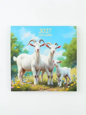 Календарь 2027, настенный, на скрепке