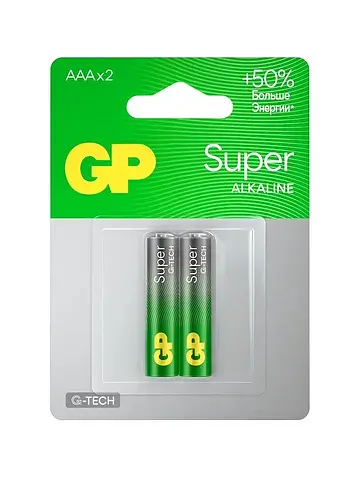 Батарейка алкалиновая super, aaa, lr03-2