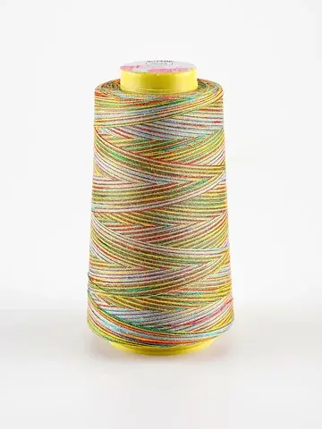 Нитки мультиколор, 40/2, 2700 м, полиэст