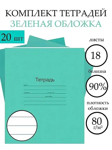 Набор тетрадей КПК
