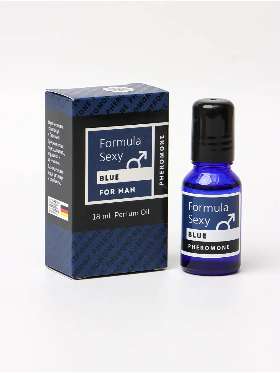 Парфюмерное масло с феромонами для мужчин Delta PARFUM 18 мл