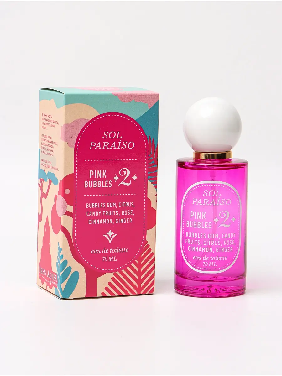 Туалетная вода Delta PARFUM Sol Paraiso Pink Bubbles 2 70 мл