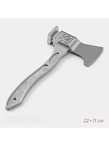 Молоток для мяса с топориком, 22 см, алю