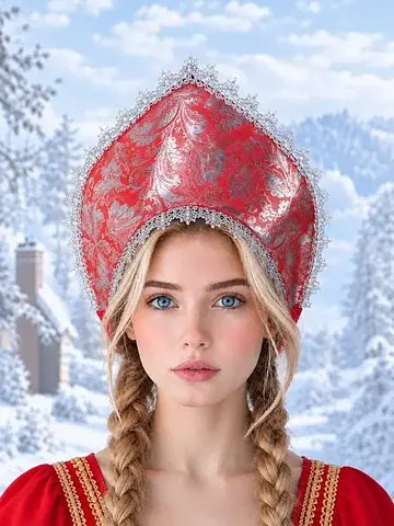Карнавальный кокошник