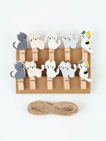 Набор декоративных прищепок