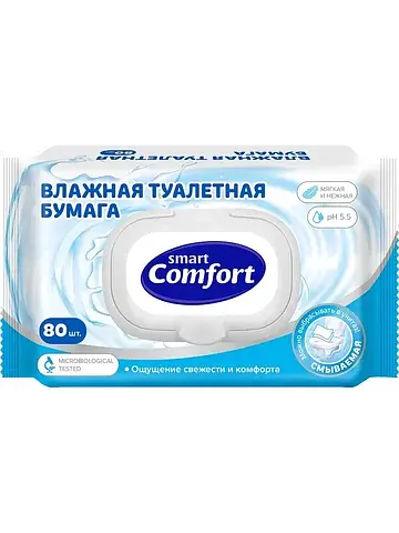 Бумага туалетная влажная