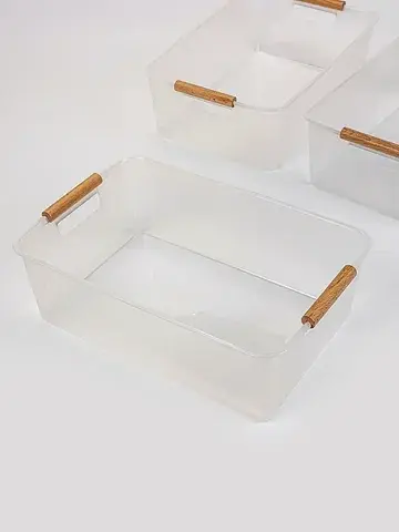 Корзины для хранения wood fusion, набор 