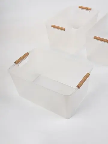 Корзины для хранения wood fusion, набор 