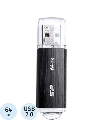 Флешка USB 2.0 64 ГБ Silicon Power Ultim