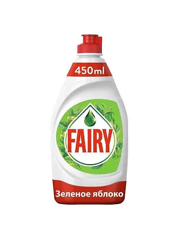 Средство для мытья посуды , гель, зелено