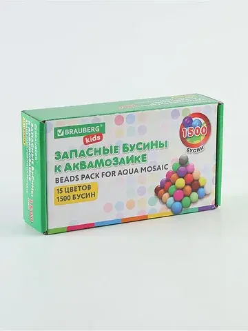 Запасные бусины для аквамозаики с карточ
