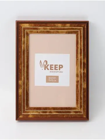 Рамка для фото 10×15 см elarion, пластик