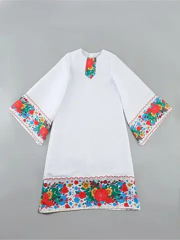 Карнавальное платье с поясом, для девочк