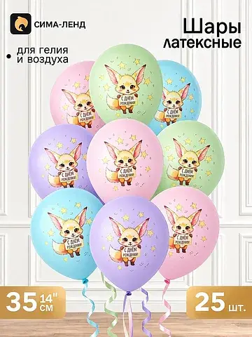 Воздушные шары латексные 14