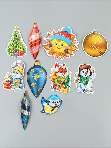 Комплект украшений со скотчем