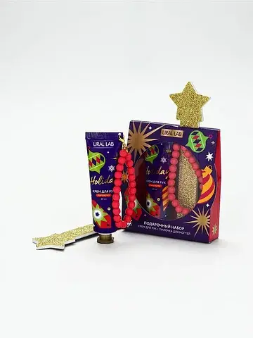 Подарочный новогодний набор holiday: кре