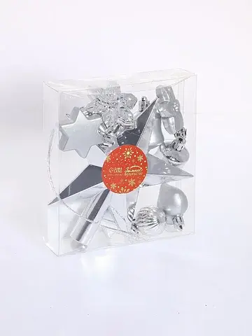 Ёлочные украшения набор 10 шт.