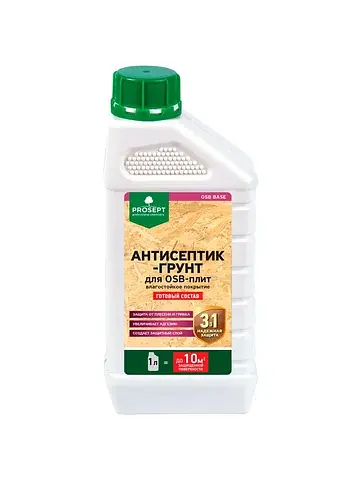Антисептик-грунт для osb-плит prosept os