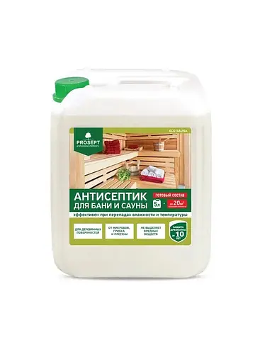 Антисептик для защиты древесины в банях 
