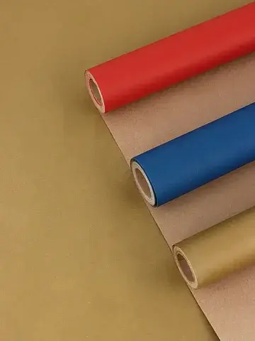 Бумага упаковочная крафт, 0.68×5±5% м, 7