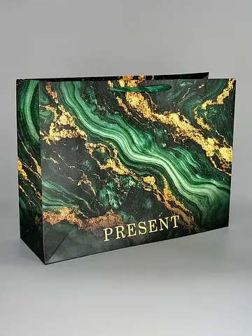 Пакет подарочный present, xxl 61 × 46 × 