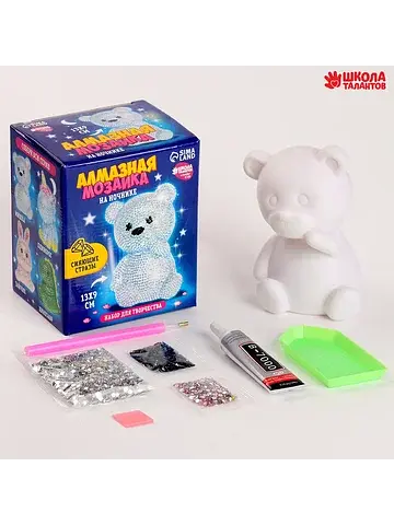 Алмазная мозаика на ночнике