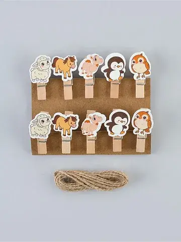 Прищепки декоративные