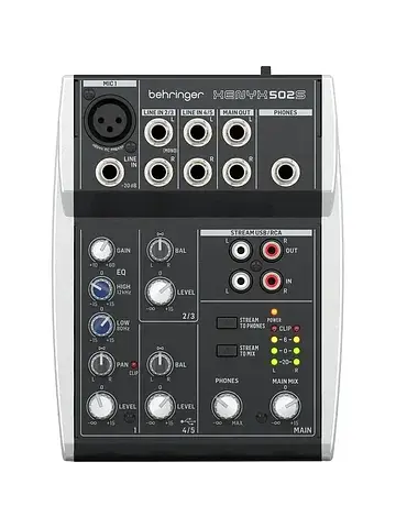 Микшерный пульт Behringer XENYX 502S