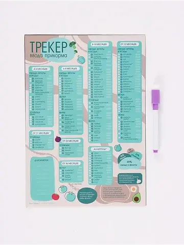 Магнитный трекер ввода прикорма по месяц