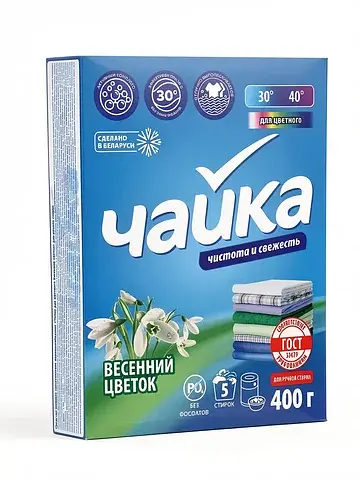Порошок для стирки ЧАЙКА