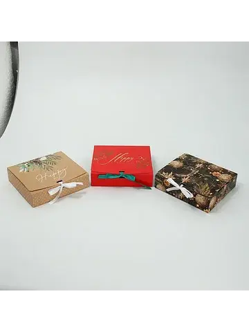 Набор подарочных коробок, 3 шт. , 20×18×